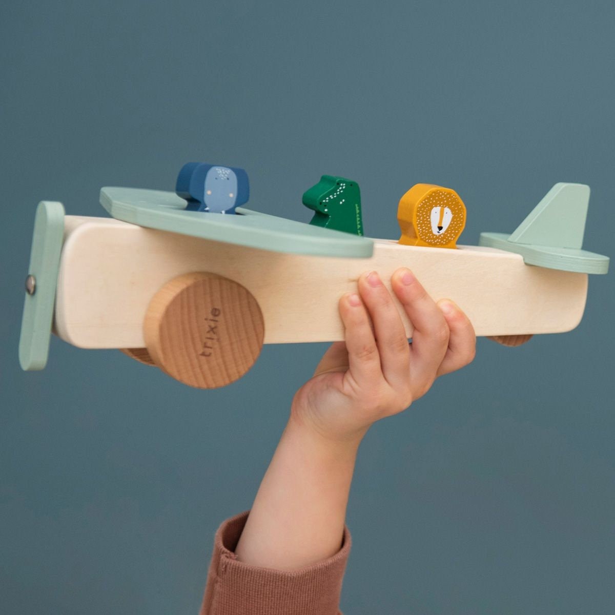 Personalized Wooden Airplane with Name Baby Wooden Toys Newborn Gift Christmas Gift