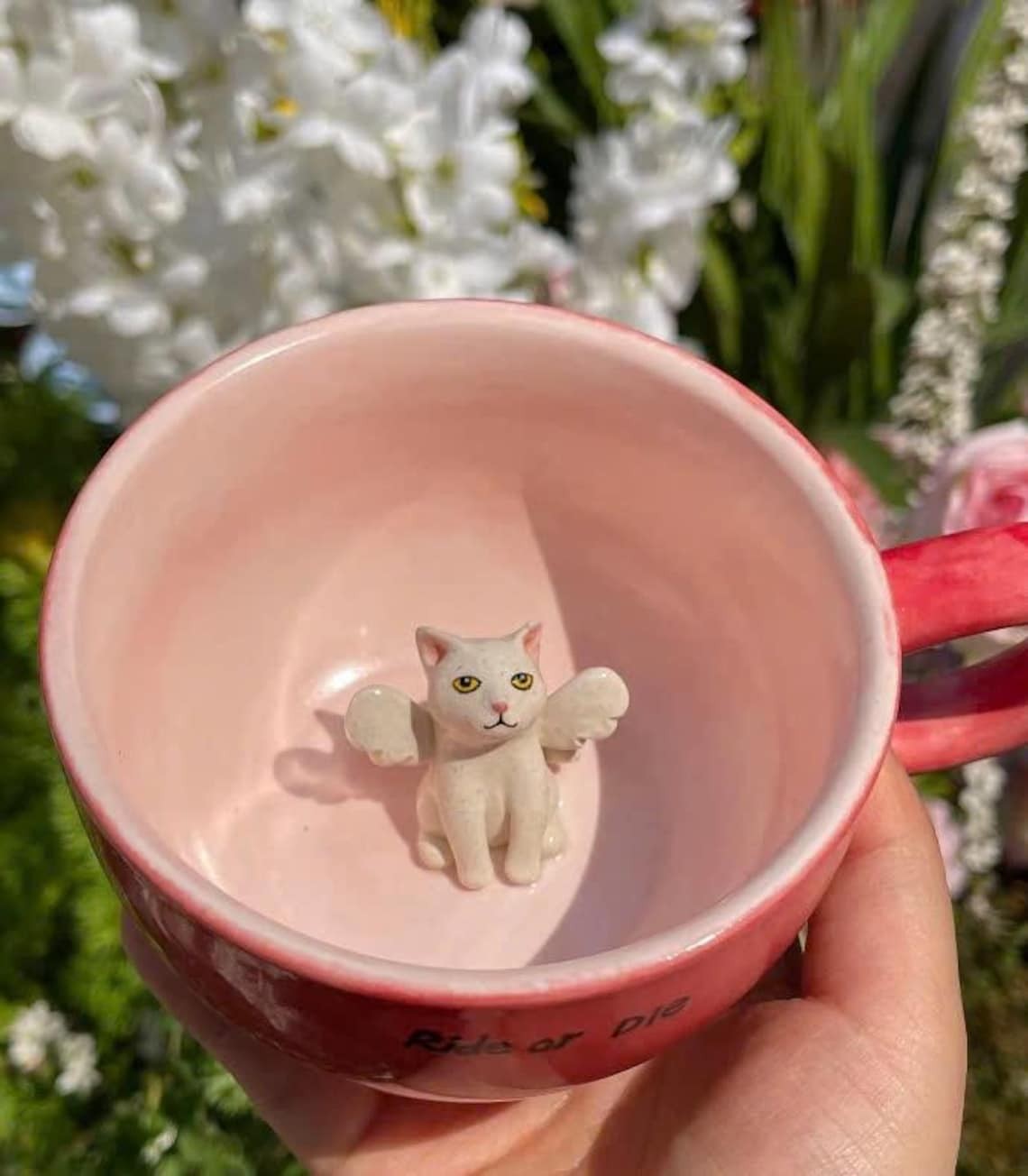 Personalized Pet Figure Mug Birthday Valentines Anniversary Gift for Pet Lovers