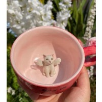 Personalized Pet Portrait Mug Birthday Christmas Gift for Dog/Cat Pet Lovers