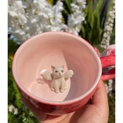 Personalized Pet Figure Mug Birthday Valentines Anniversary Gift for Pet Lovers