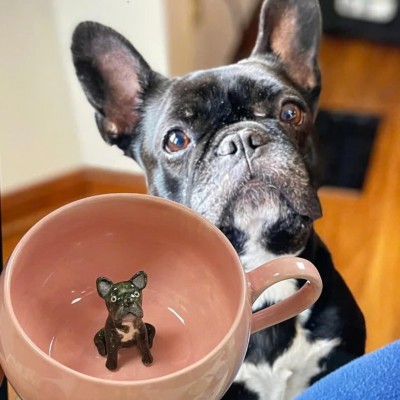 Personalized Pet Figure Mug Birthday Valentines Anniversary Gift for Pet Lovers